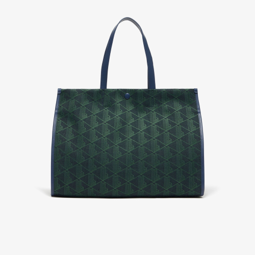 Large Heritage Print Jacquard Tote