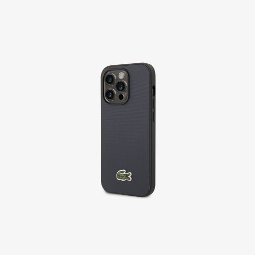 Lacoste Mesh Croco Patch iPhone 14 Pro case