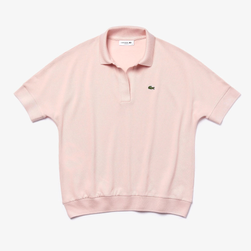 Women's Lacoste Flowy Piqué Polo Shirt