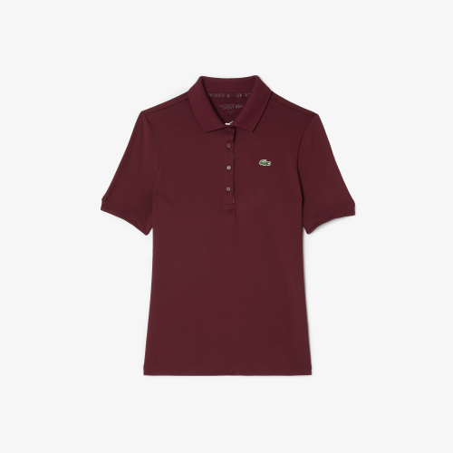 Women's Lacoste SPORT Breathable Stretch Golf Polo Shirt