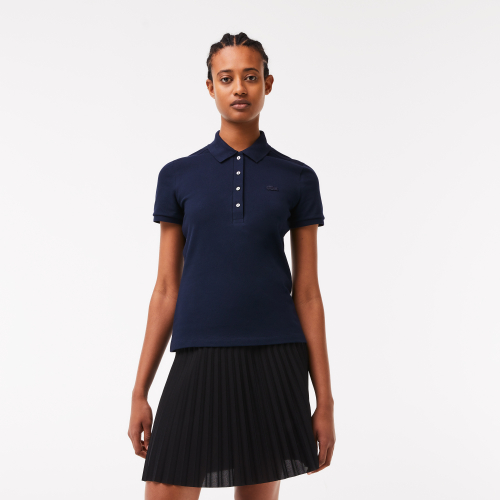 L.12.D Slim Fit Stretch Mini Pique Polo Shirt
