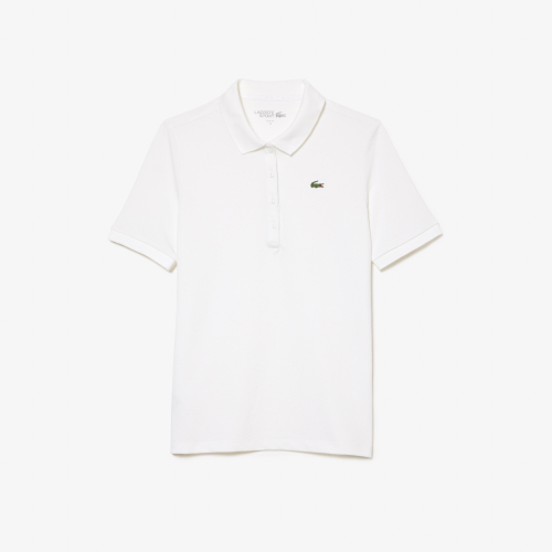 Women's Lacoste SPORT Slim Fit Organic Cotton Golf Polo Shirt
