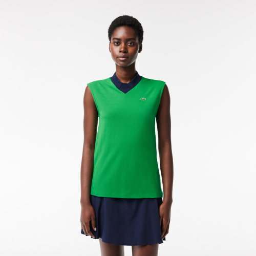 Women's Lacoste SPORT Organic Cotton Golf Polo Shirt
