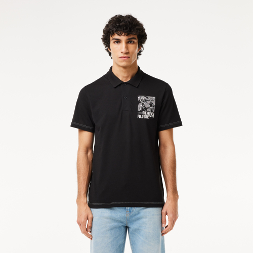 Lacoste Comics Graphic Movement Polo