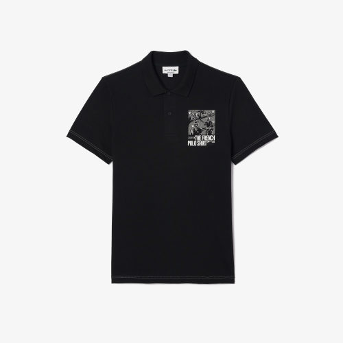 Lacoste Comics Graphic Movement Polo
