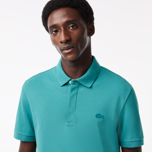 Smart Paris Stretch Cotton Pique Polo Shirt