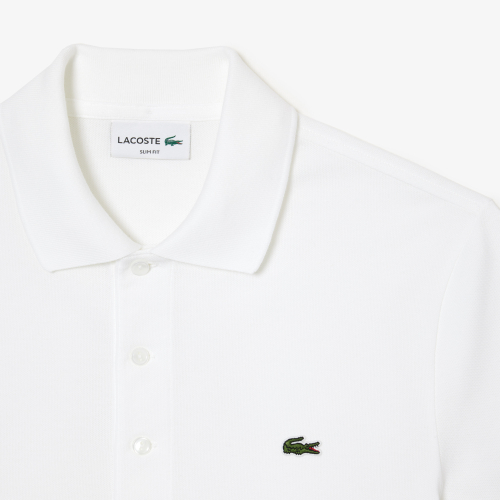 Slim Fit Stretch Piqué Polo Shirt