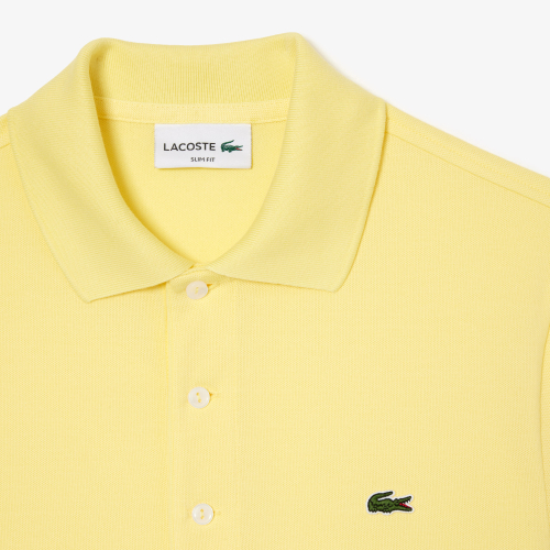 Slim Fit Stretch Piqué Polo Shirt
