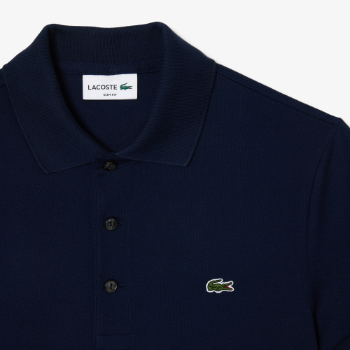 Slim Fit Stretch Piqué Polo Shirt