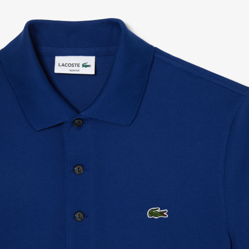 Slim Fit Stretch Piqué Polo Shirt