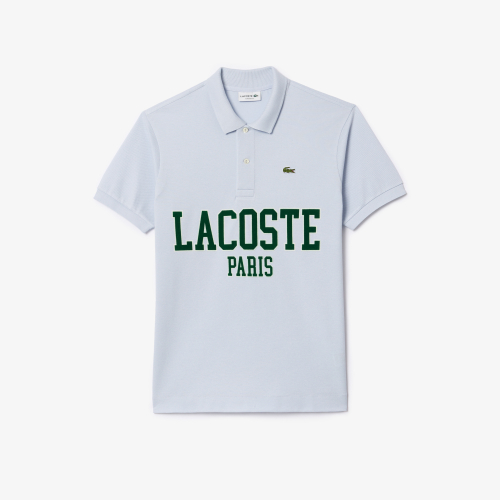 Original L.12.12 Lacoste Flocked Pique Polo Shirt 