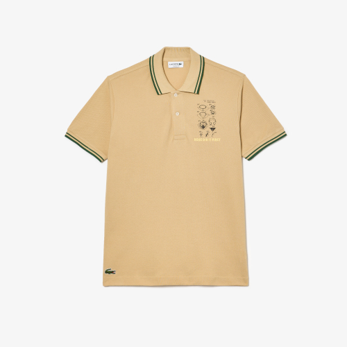 Original L.12.12 Embroidered Patent Cotton Polo Shirt