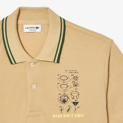Original L.12.12 Embroidered Patent Cotton Polo Shirt