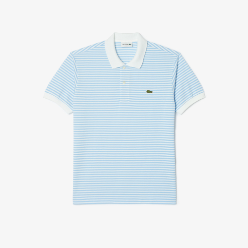 Original L.12.12 Striped Cotton Polo Shirt 
