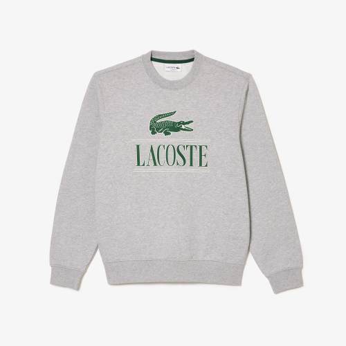 Cotton Fleece Branded Sweatshirt