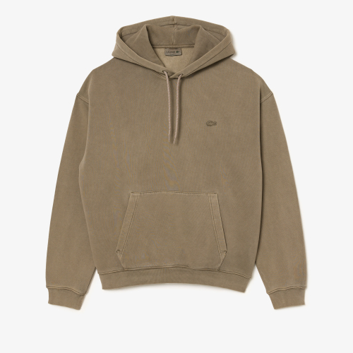Loose Fit Cotton Fleece Hoodie