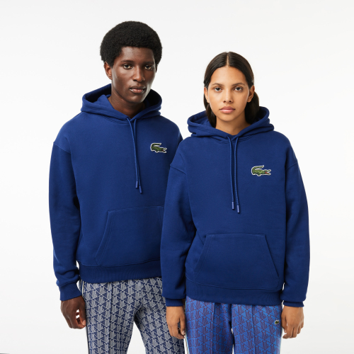 Unisex Loose Fit Hooded Organic Cotton Sweatshirt