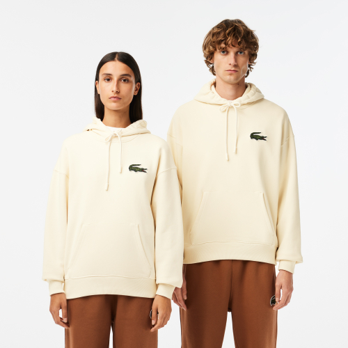 Unisex Loose Fit Hooded Organic Cotton Sweatshirt