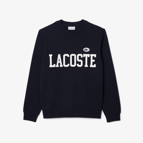 Lacoste Flocked Fleece Jogger Sweatshirt