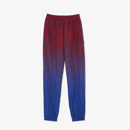 Monogram Print Ombre Track Pants