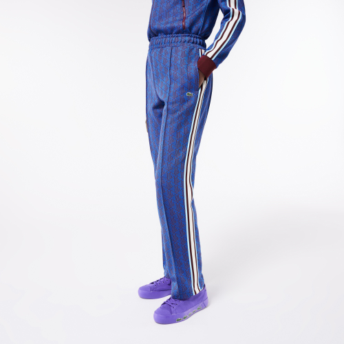 Monogram and Stripe Track Pants